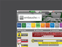 Tablet Screenshot of embauche.nc